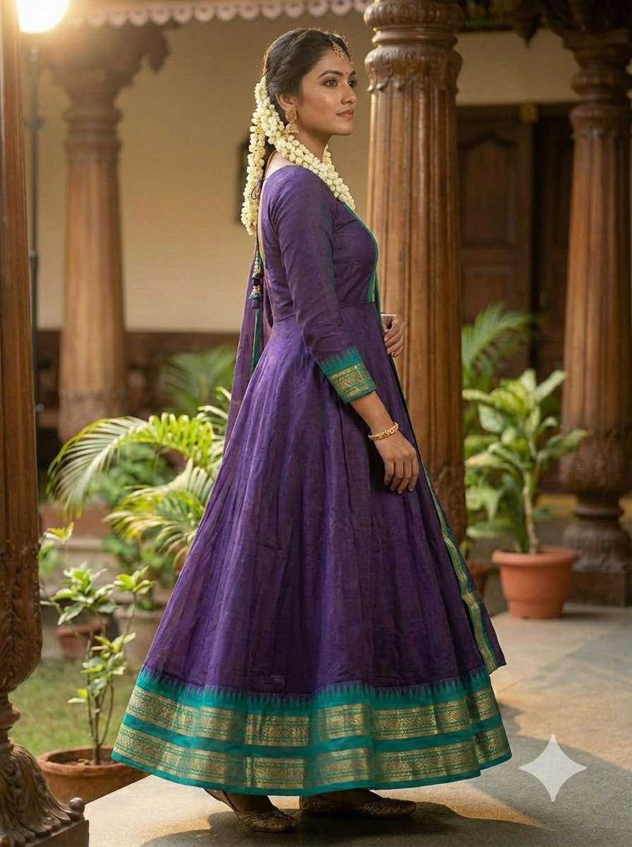YNF Wholesale Cotton Embroidery Gowns KESH738 Prinshi | Surat Manufacturer