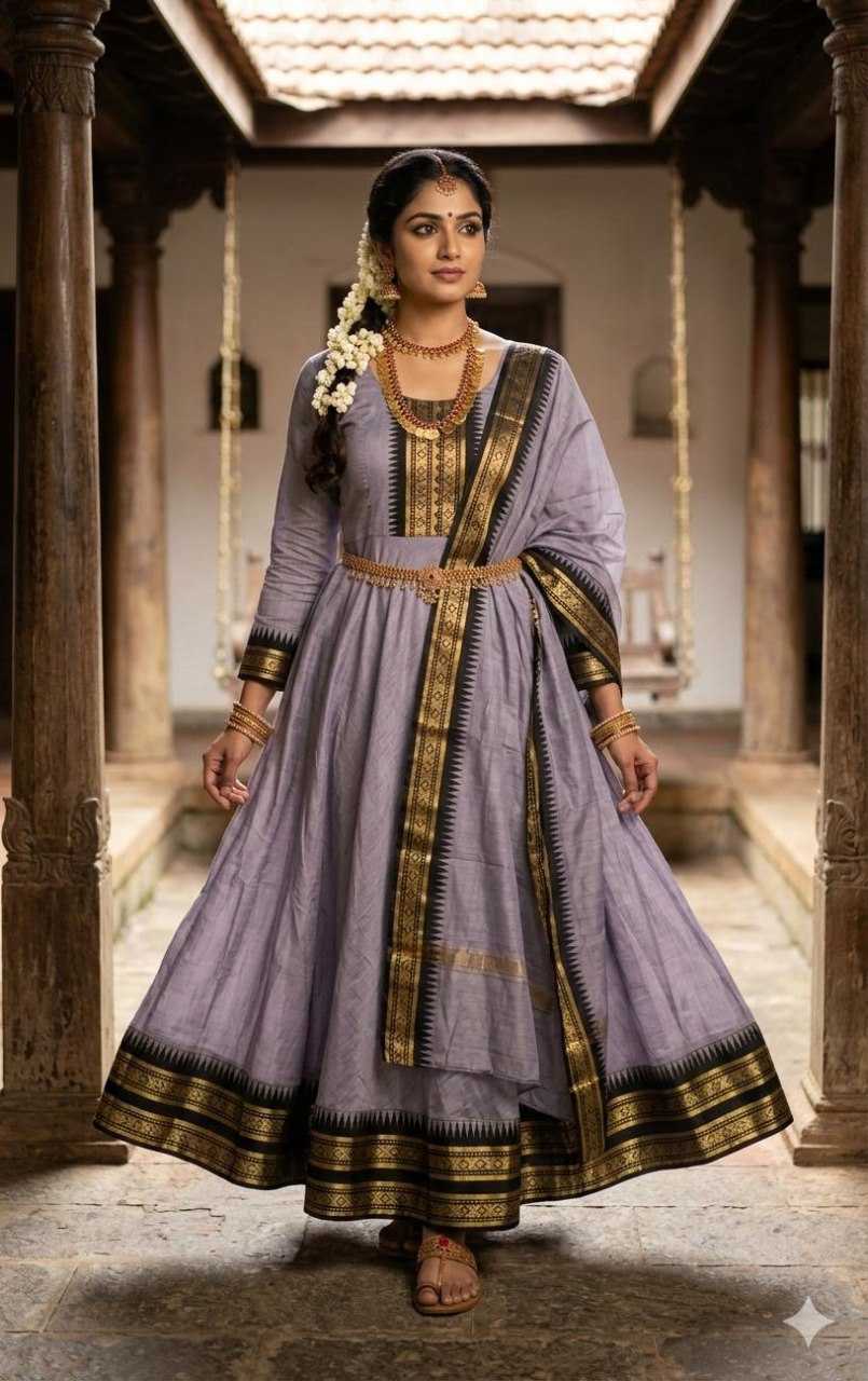 YNF Wholesale Cotton Embroidery Gowns KESH738 Prinshi | Surat Manufacturer