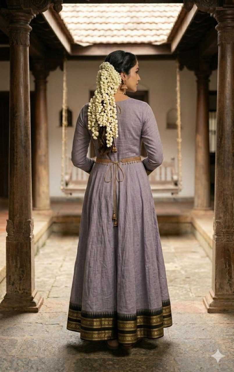 YNF Wholesale Cotton Embroidery Gowns KESH738 Prinshi | Surat Manufacturer