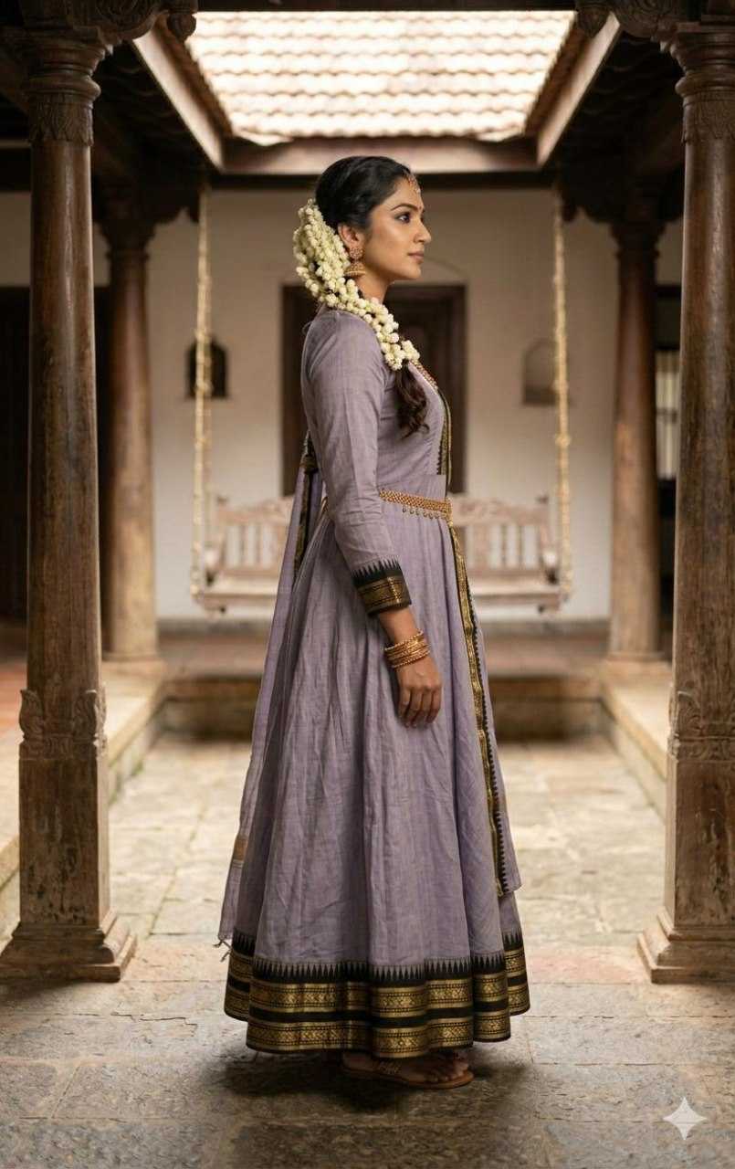 YNF Wholesale Cotton Embroidery Gowns KESH738 Prinshi | Surat Manufacturer