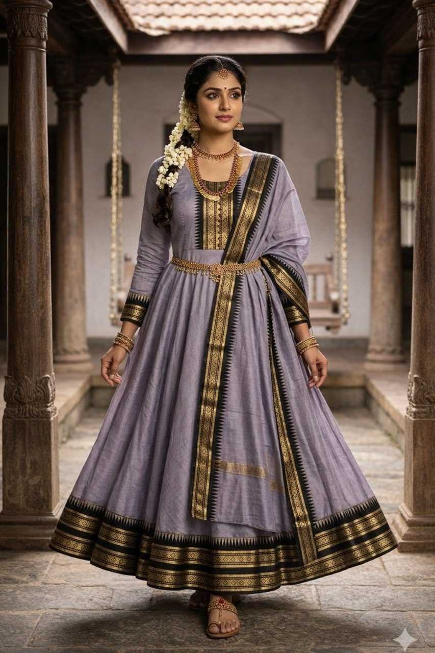 YNF Wholesale Cotton Embroidery Gowns KESH738 Prinshi | Surat Manufacturer