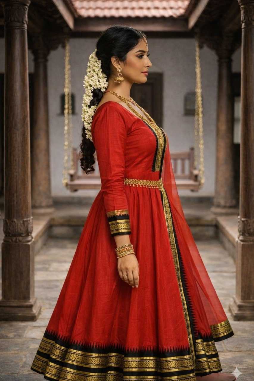 YNF Wholesale Cotton Embroidery Gowns KESH738 Prinshi | Surat Manufacturer