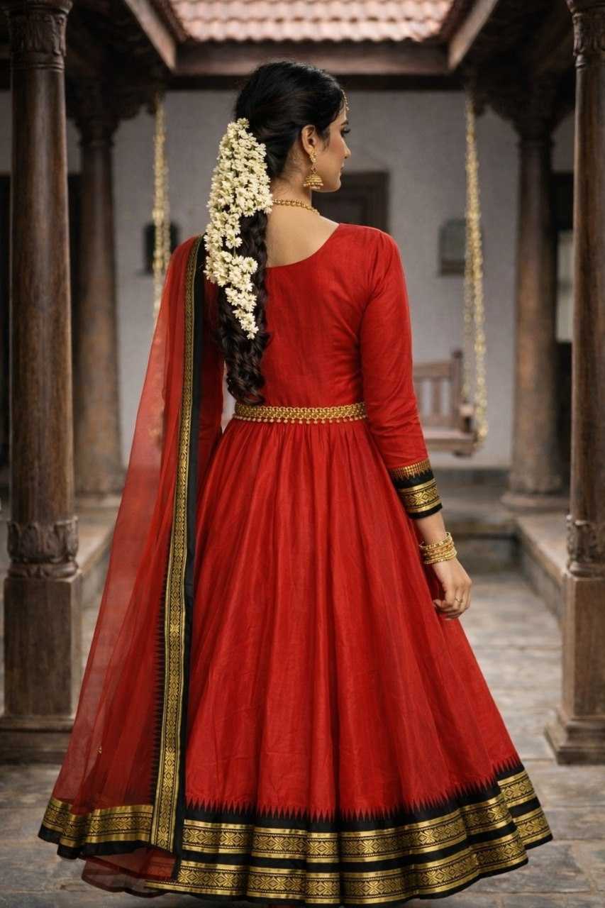 YNF Wholesale Cotton Embroidery Gowns KESH738 Prinshi | Surat Manufacturer