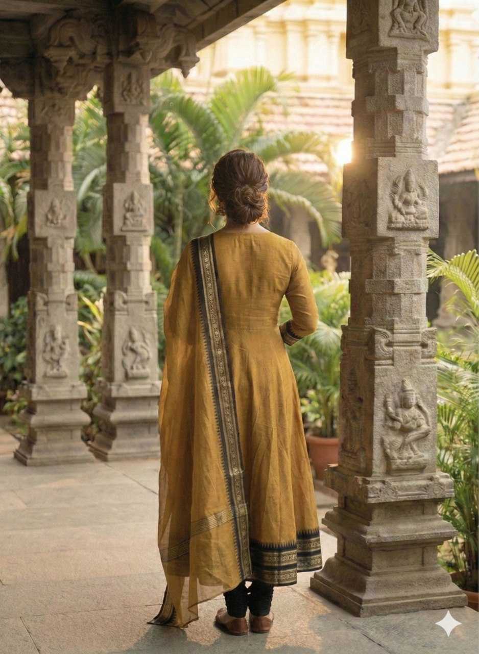 YNF Wholesale Cotton Embroidery Gowns KESH738 Prinshi | Surat Manufacturer