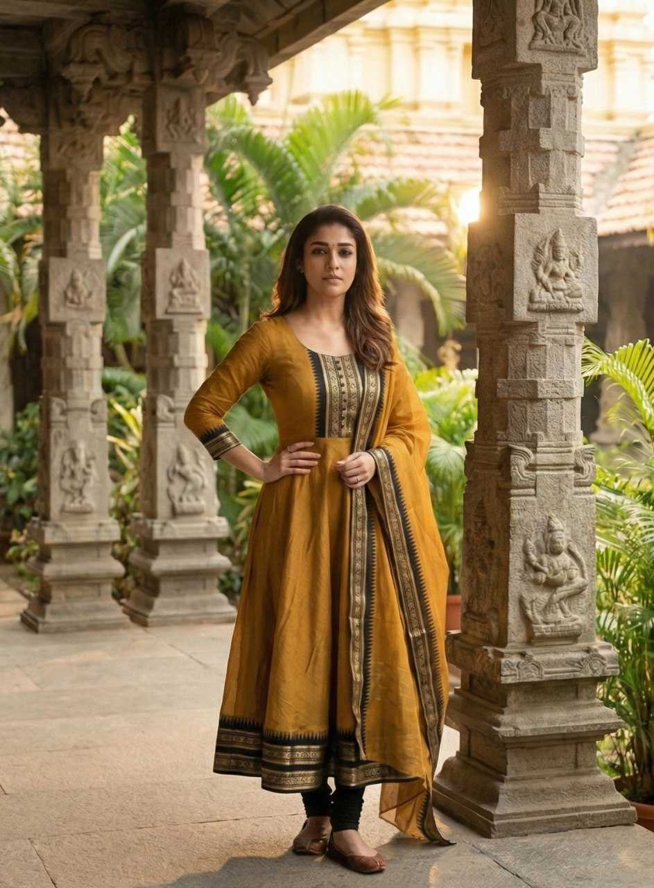 YNF Wholesale Cotton Embroidery Gowns KESH738 Prinshi | Surat Manufacturer