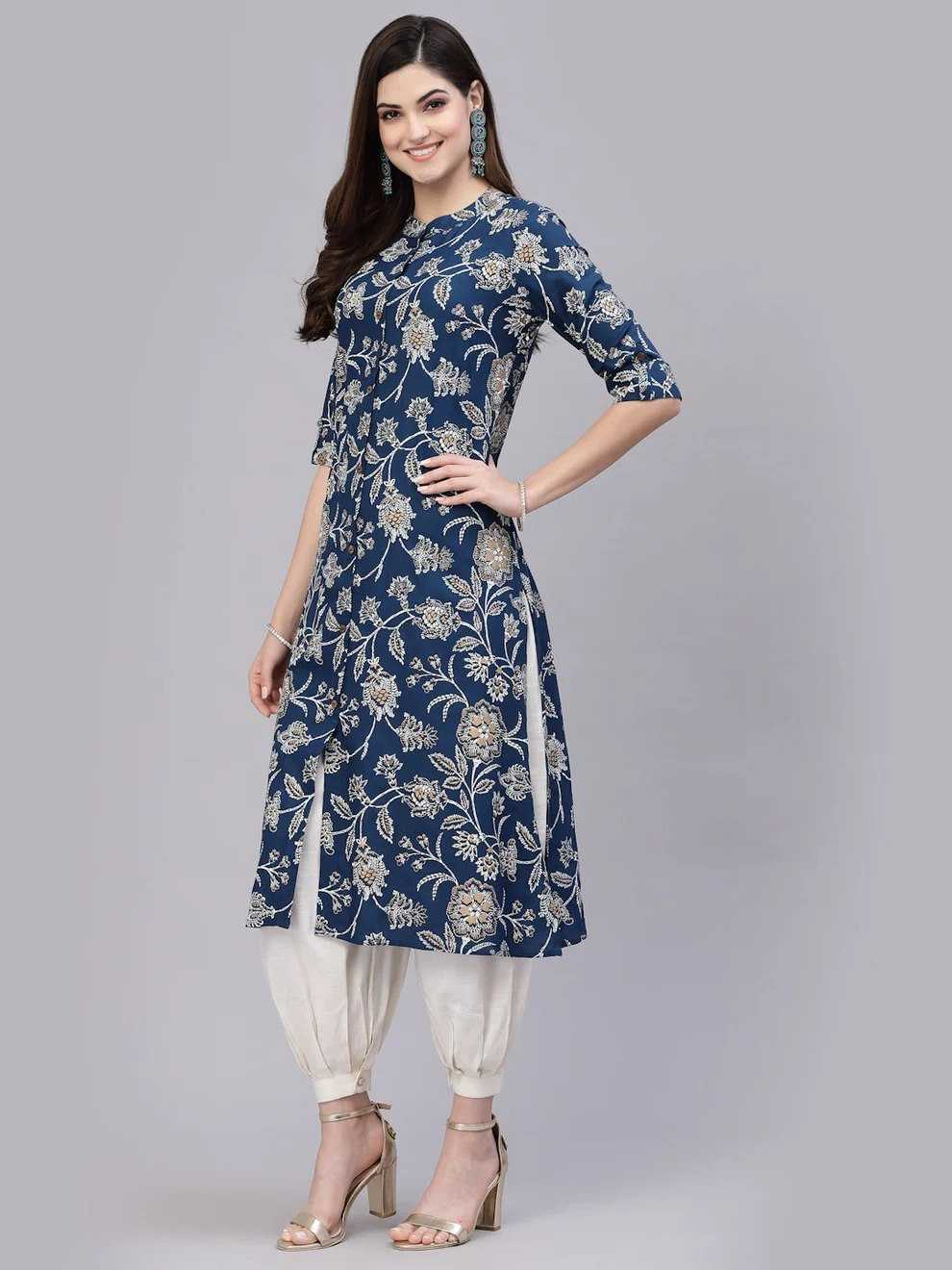 YNF Wholesale Cotton Designer Kurtis KESH738 Summ | Surat Manufacturer
