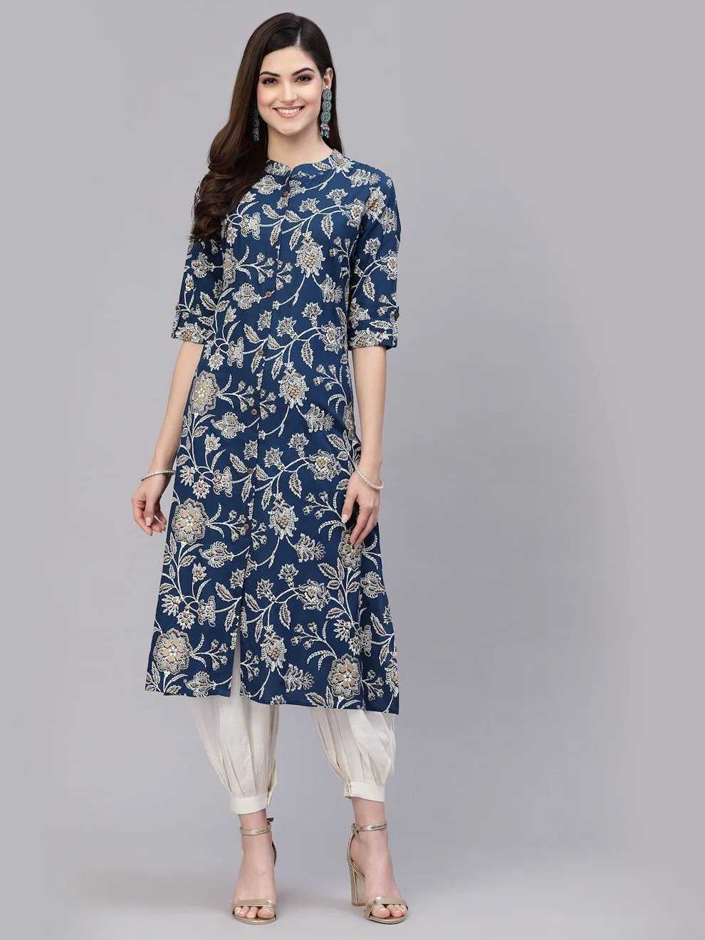 YNF Wholesale Cotton Designer Kurtis KESH738 Summ | Surat Manufacturer