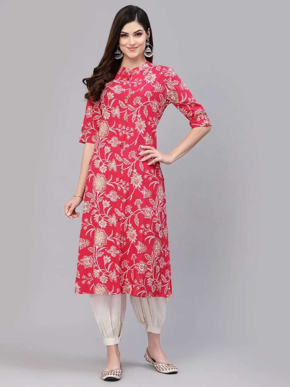 YNF Wholesale Cotton Designer Kurtis KESH738 Summ | Surat Manufacturer