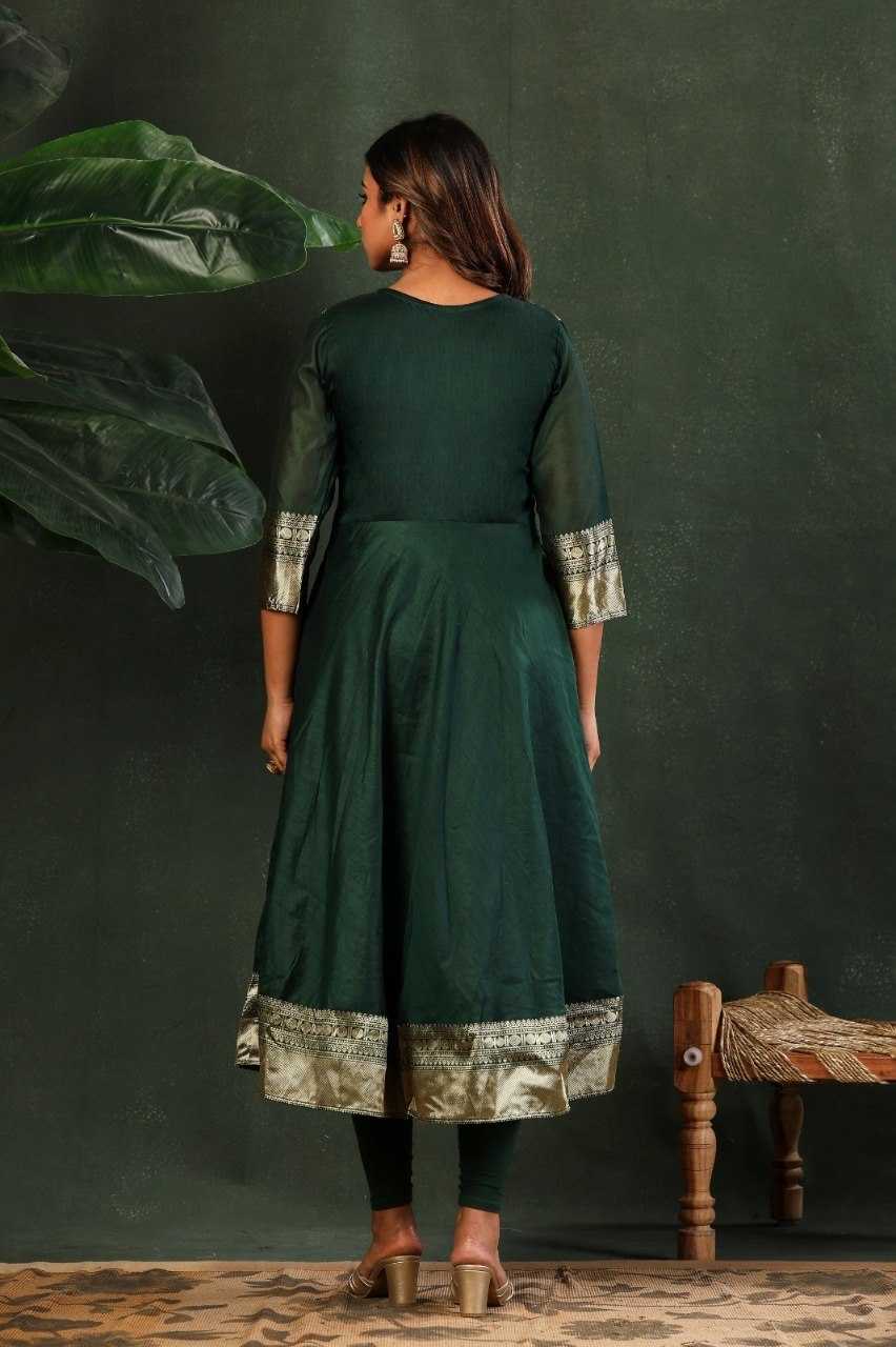 YNF Wholesale Cotton Embroidery Gowns KESH738 Swara | Surat Manufacturer