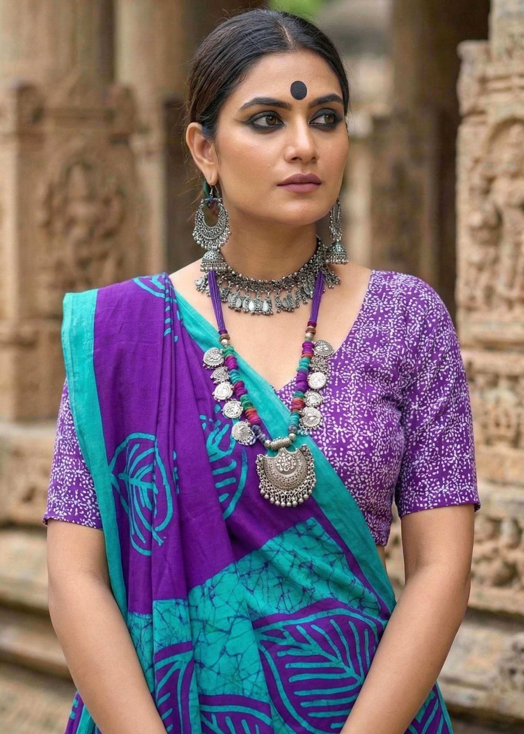 YNF Wholesale Cotton Printed Sarees RIN229 Morden | Surat Manufacturer