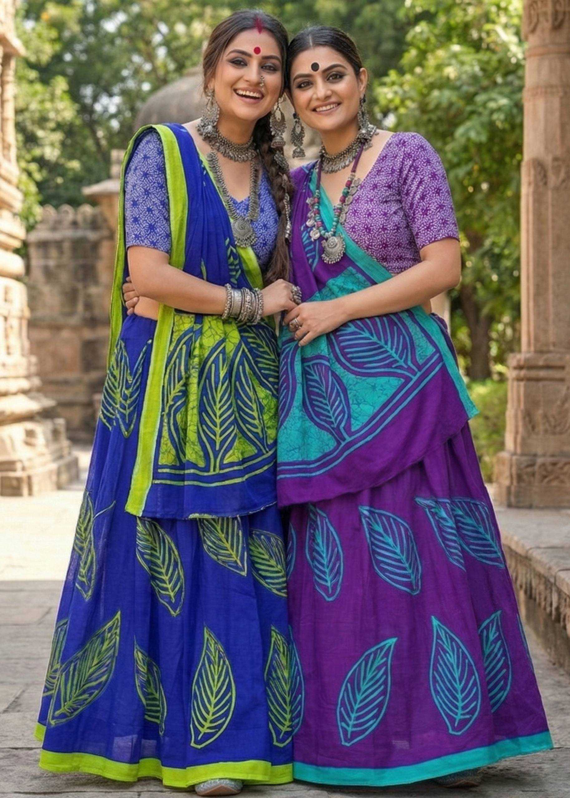 YNF Wholesale Cotton Printed Sarees RIN229 Morden | Surat Manufacturer