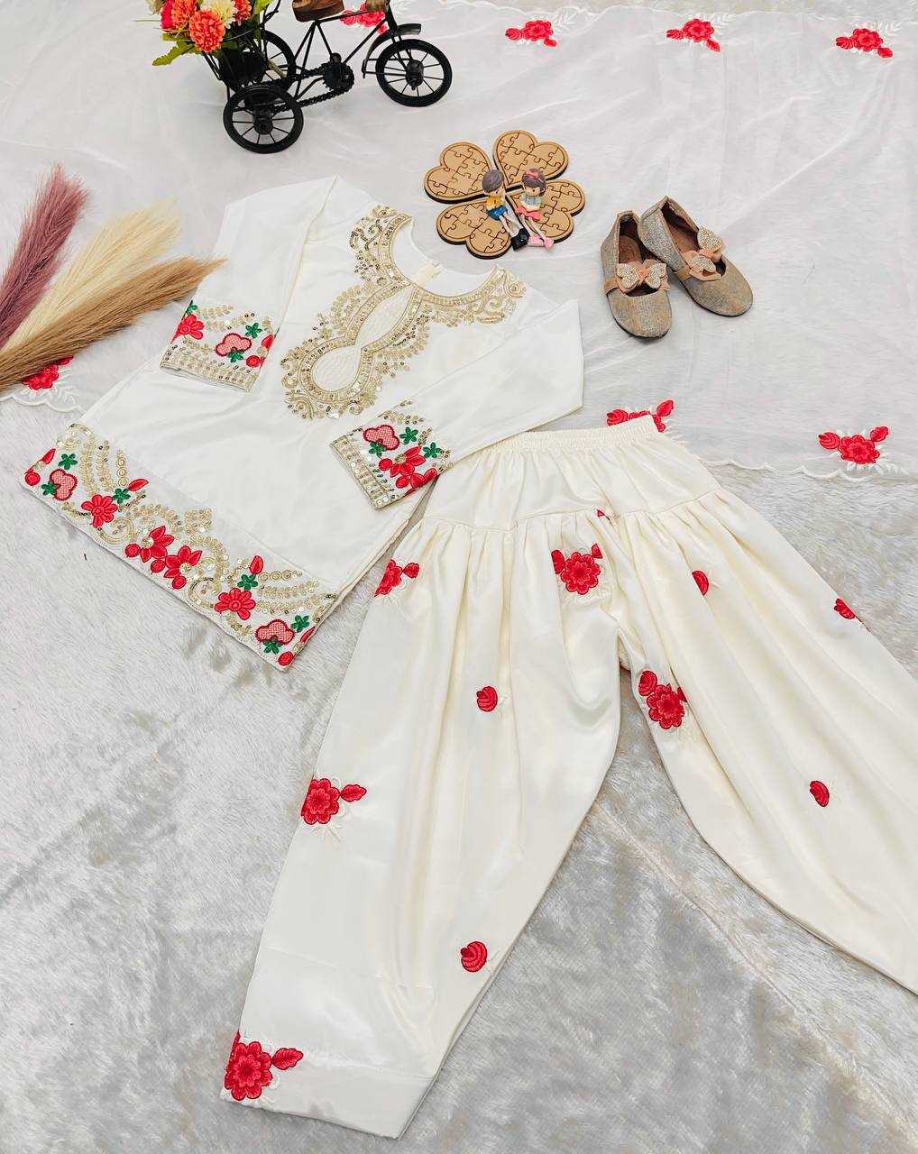 YNF Wholesale Crepe Kids Sharara KESH415 245 | Surat Manufacturer