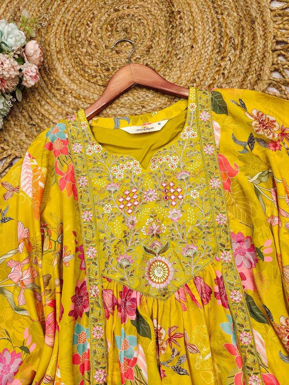 YNF Wholesale Crepe Printed Suits KESH501 Crepe | Surat Manufacturer