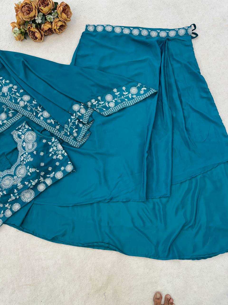 YNF Wholesale Crepe Silk Embroidered Lehenga KESH558 65 | Surat Manufacturer