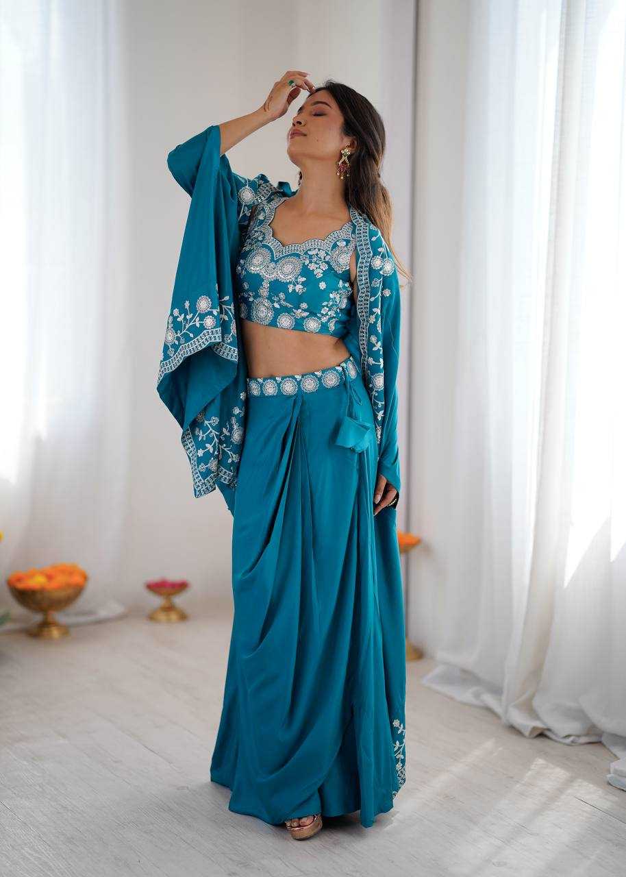 YNF Wholesale Crepe Silk Embroidered Lehenga KESH558 65 | Surat Manufacturer