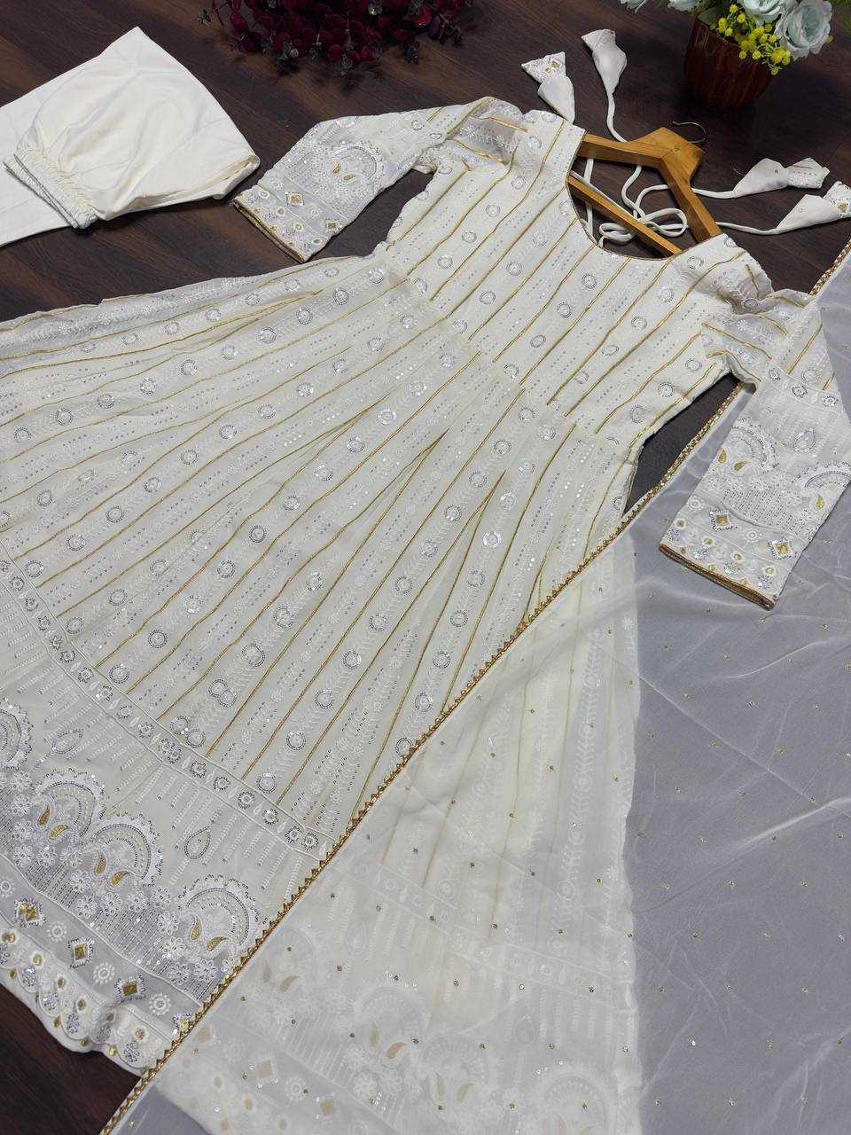 YNF Wholesale Faux Blooming Anarkali Gown KESH104 TD-6101 | Surat Manufacturer