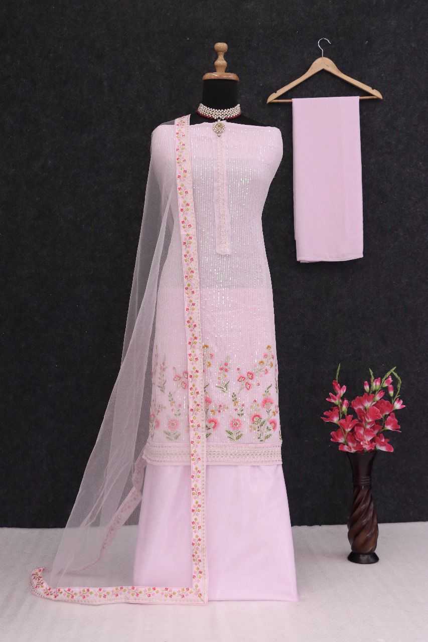 YNF Wholesale Faux Georgette Sharara Salwar Suits KESH745 1043 | Surat Manufacturer