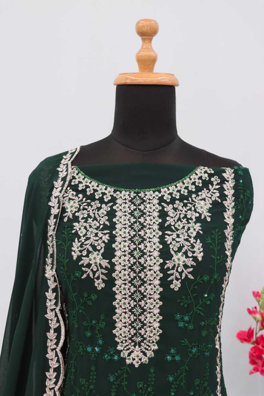 YNF Wholesale Faux Georgette Unstitched Suits RIN236 1302 | Surat Manufacturer