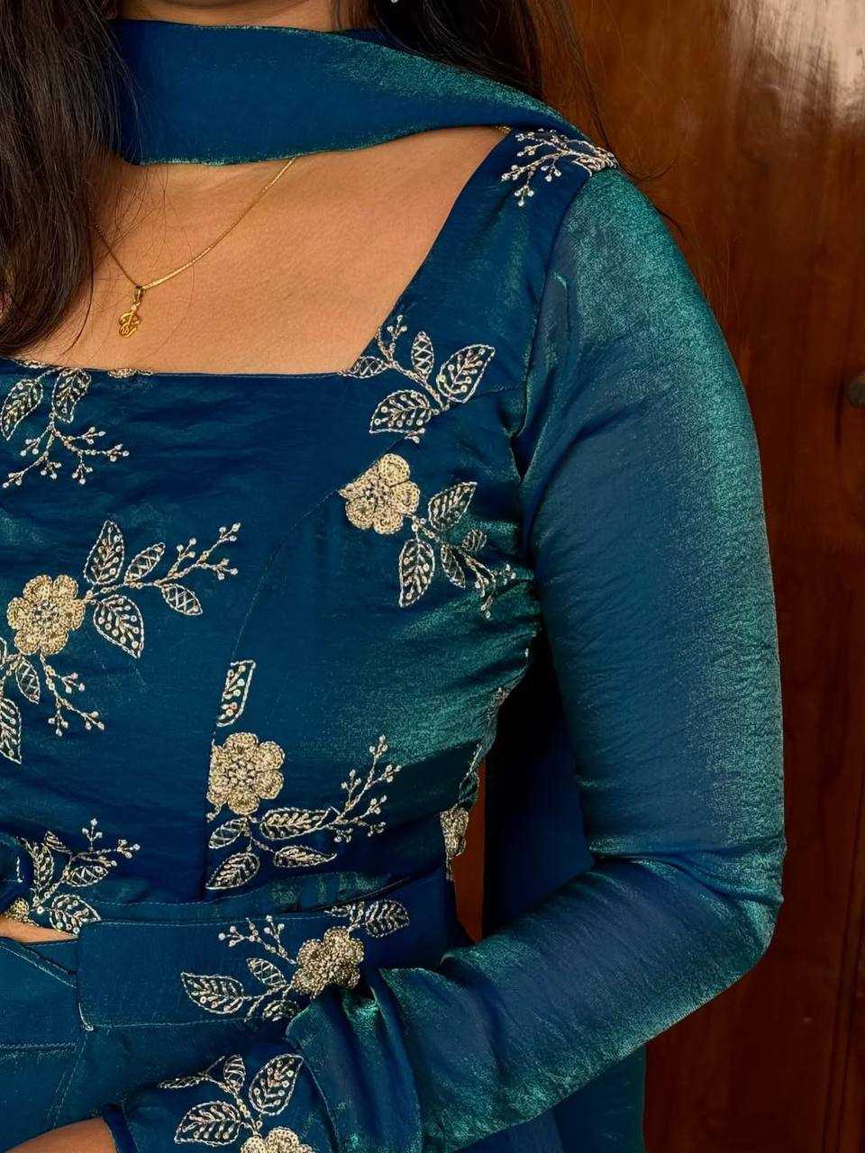 YNF Wholesale FENDY Embroidery Gowns KESH104 TD-6100 | Surat Manufacturer