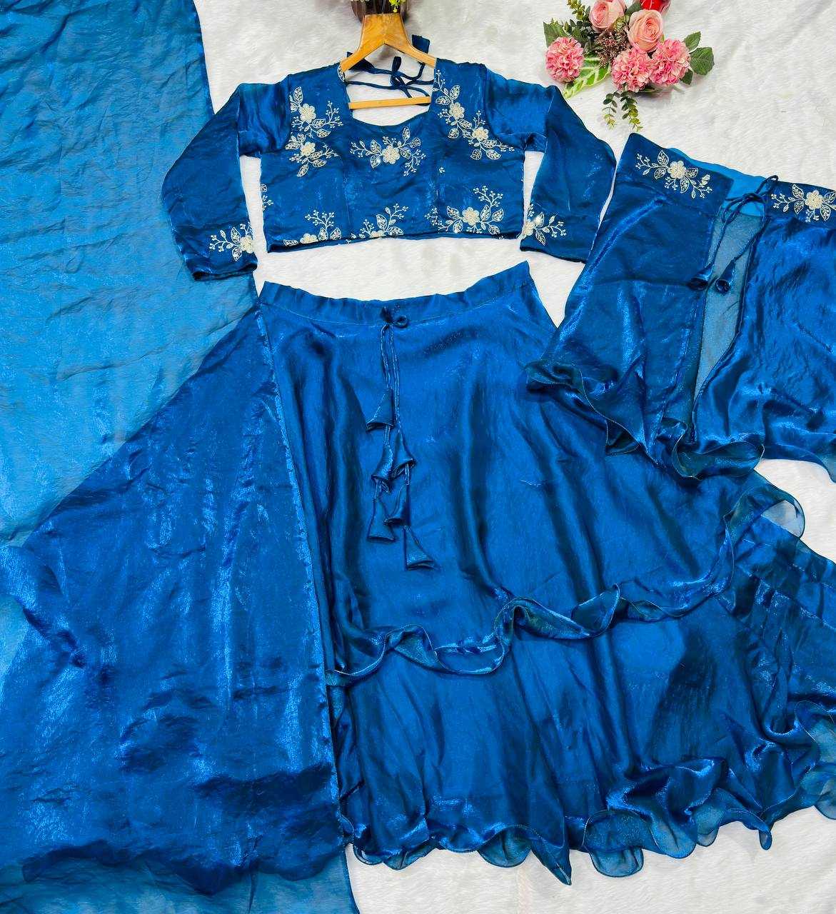 YNF Wholesale FENDY Embroidery Gowns KESH104 TD-6100 | Surat Manufacturer