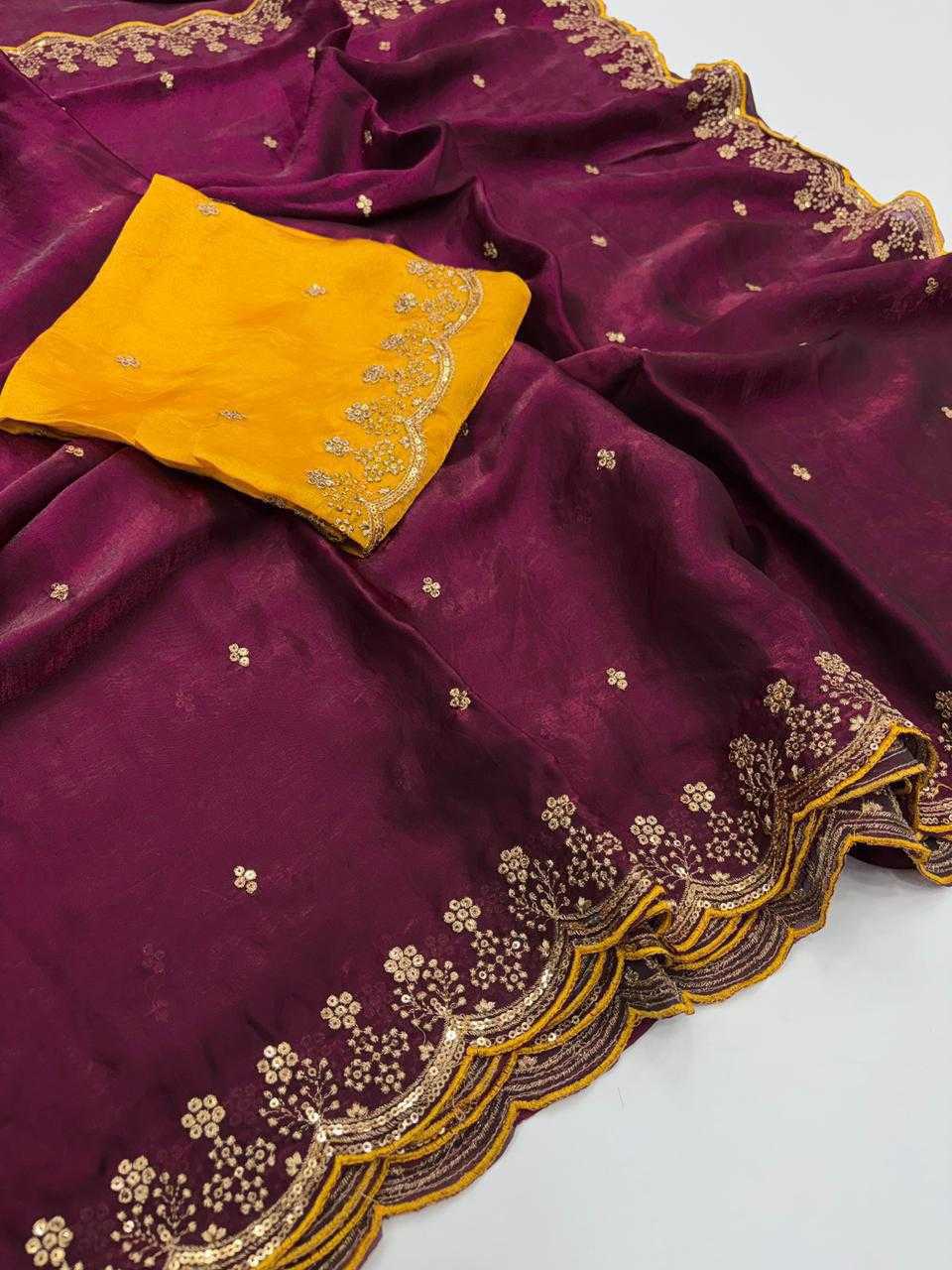 YNF Wholesale FENDY Sequins Work Saree KESH547 199 | Surat Manufacturer