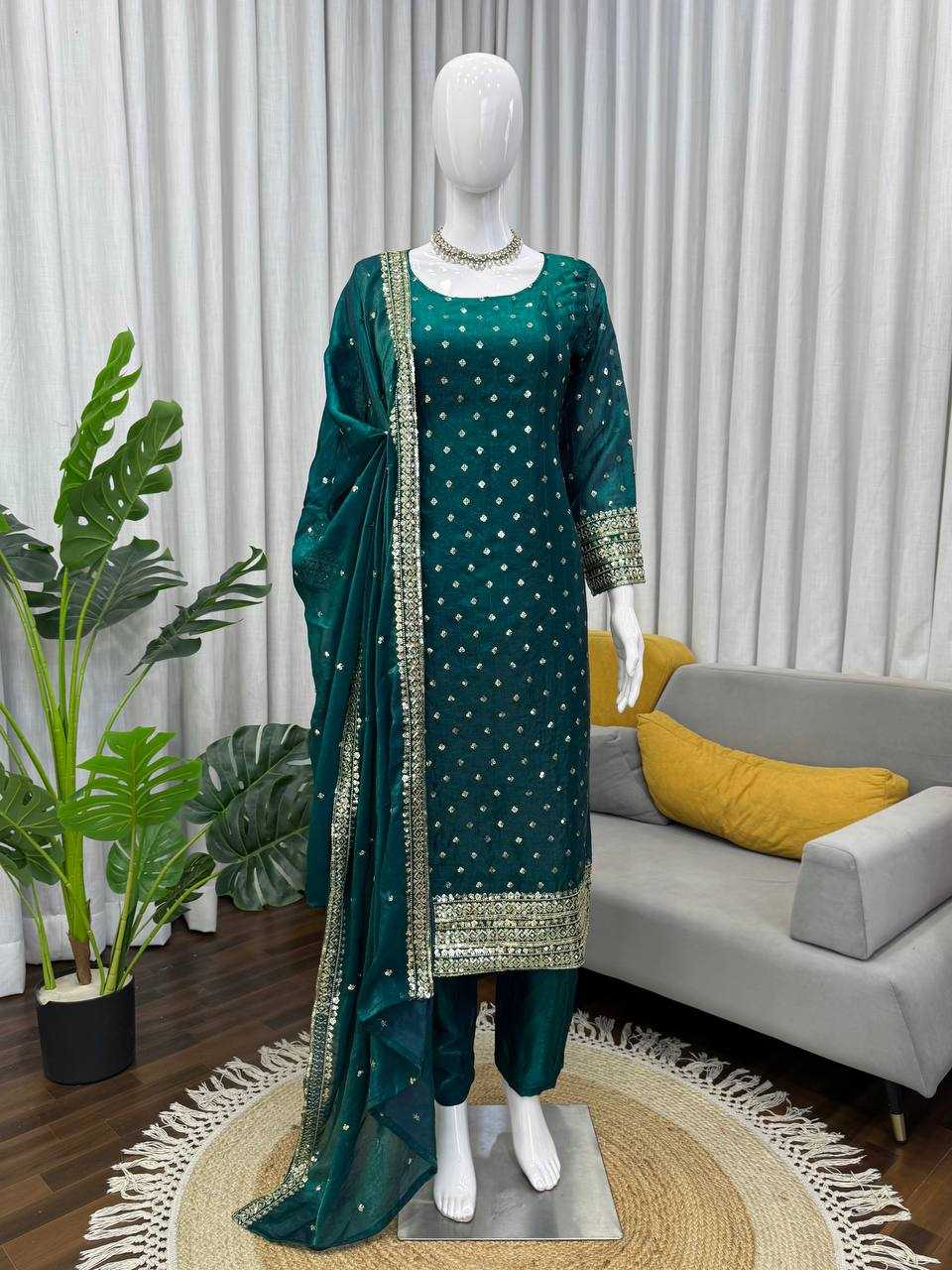YNF Wholesale FENDY Printed Suits RIN133 1580 | Surat Manufacturer