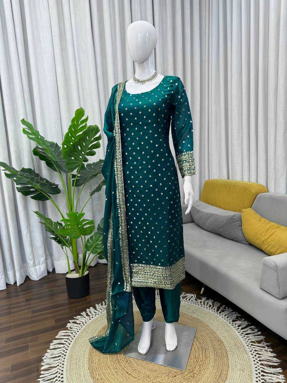 YNF Wholesale FENDY Printed Suits RIN133 1580 | Surat Manufacturer