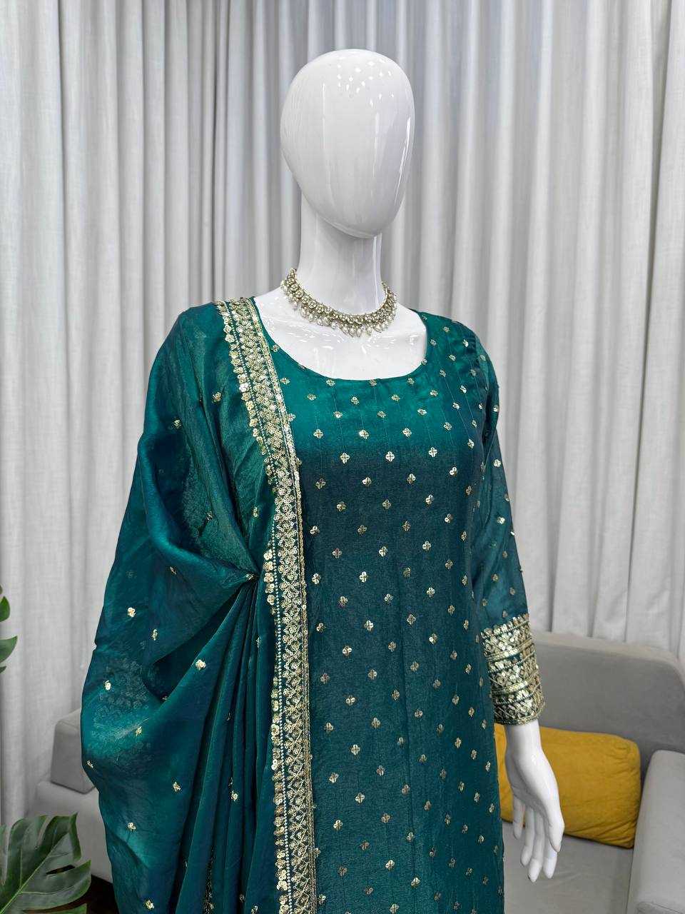 YNF Wholesale FENDY Printed Suits RIN133 1580 | Surat Manufacturer