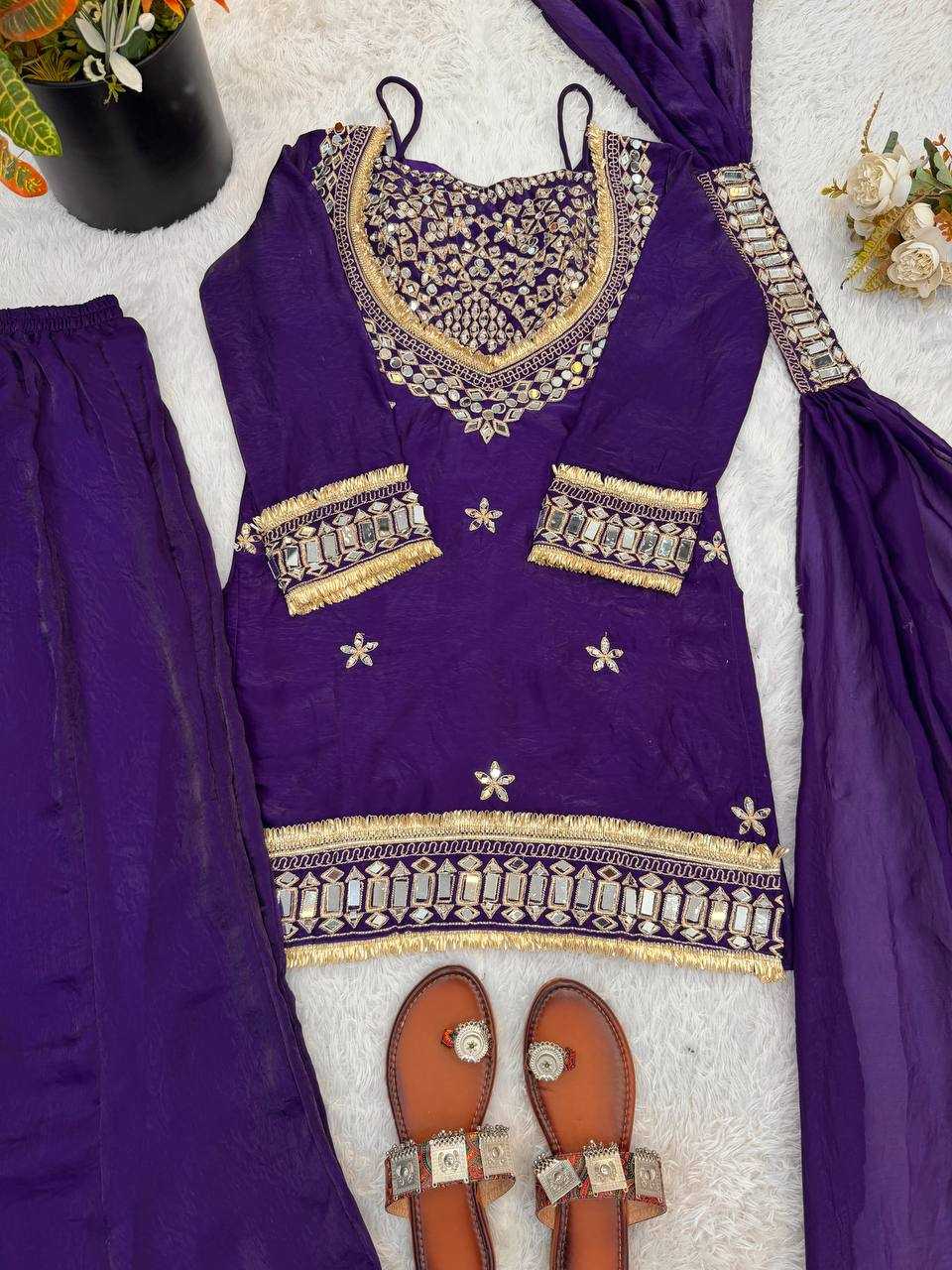 YNF Wholesale FENDY Palazzo Suit KESH499 | Surat Manufacturer