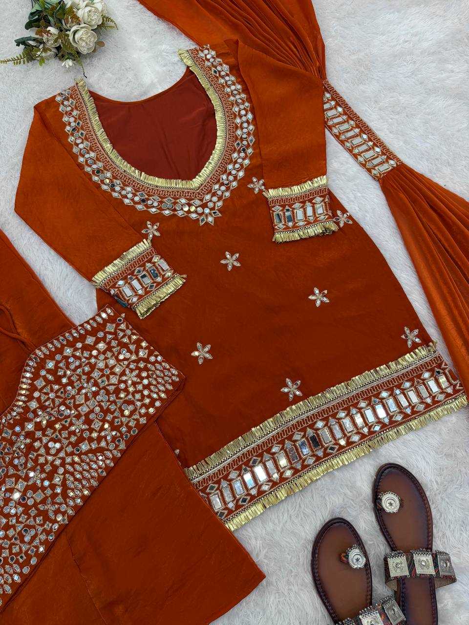 YNF Wholesale FENDY Palazzo Suit KESH499 | Surat Manufacturer