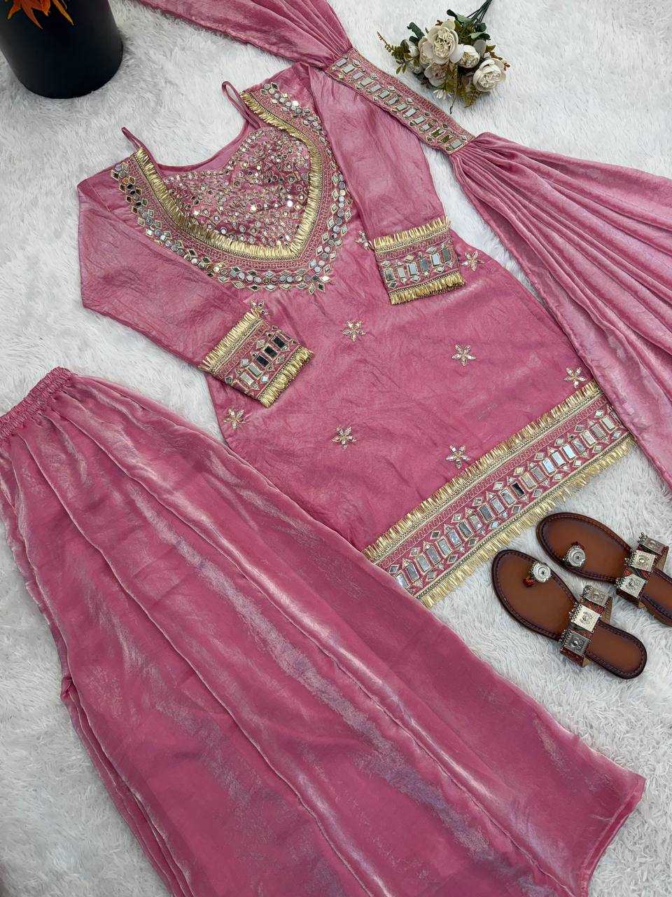 YNF Wholesale FENDY Palazzo Suit KESH499 | Surat Manufacturer