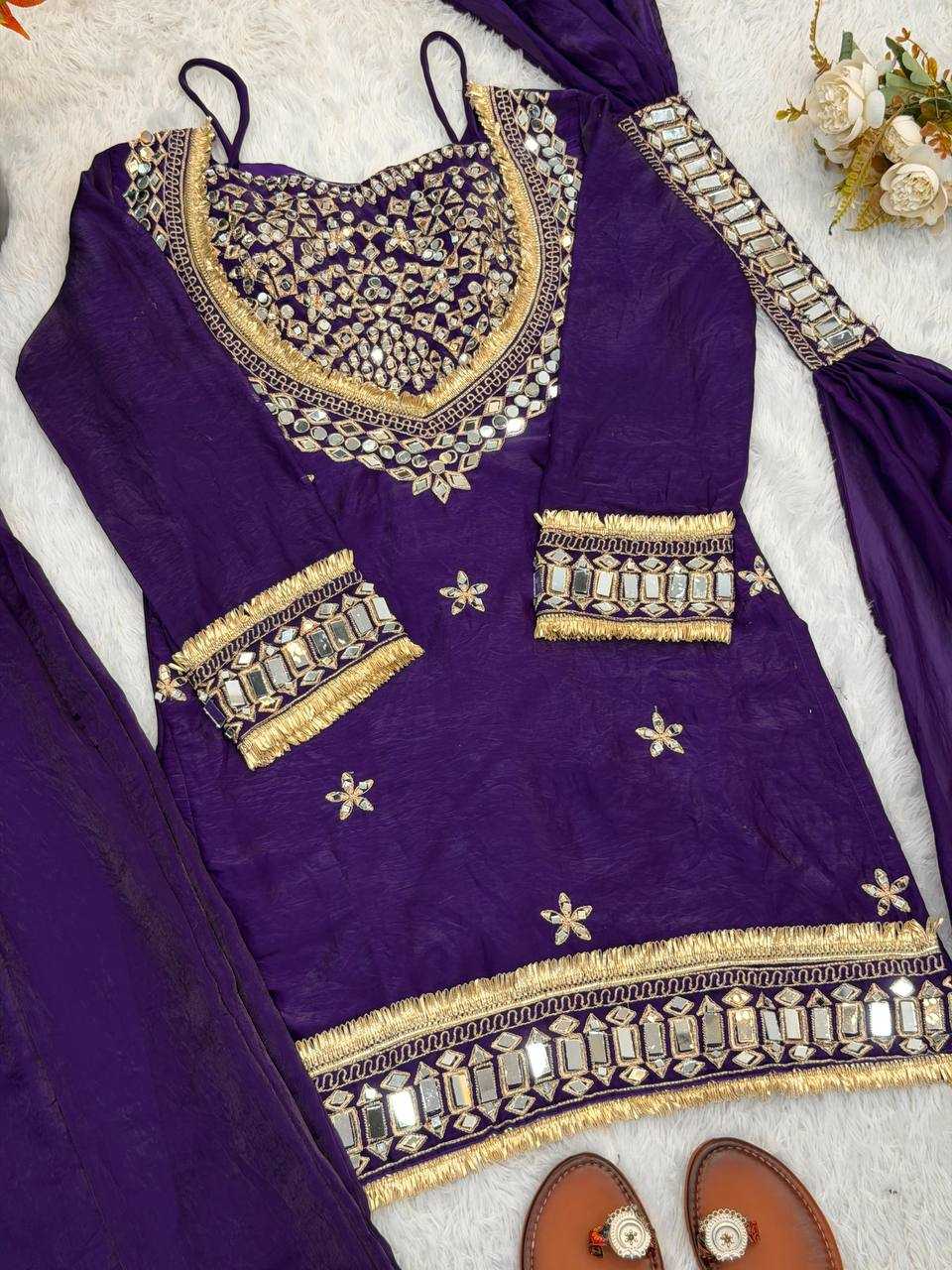YNF Wholesale FENDY Palazzo Suit KESH499 | Surat Manufacturer