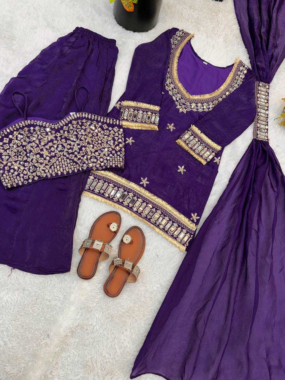 YNF Wholesale FENDY Palazzo Suit KESH499 | Surat Manufacturer