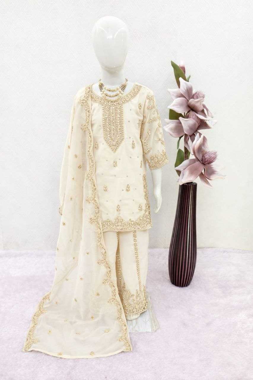 YNF Wholesale Georgette Kids Co-ord Set KESH461 242 | Surat Manufacturer