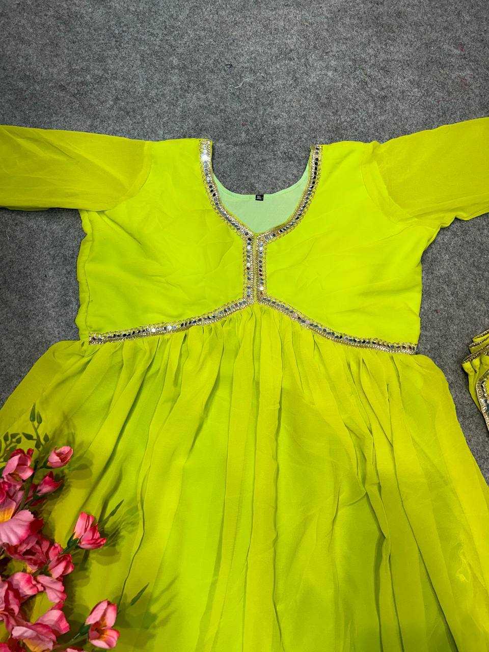 YNF Wholesale Georgette Fancy Gowns KESH526 G36 | Surat Manufacturer
