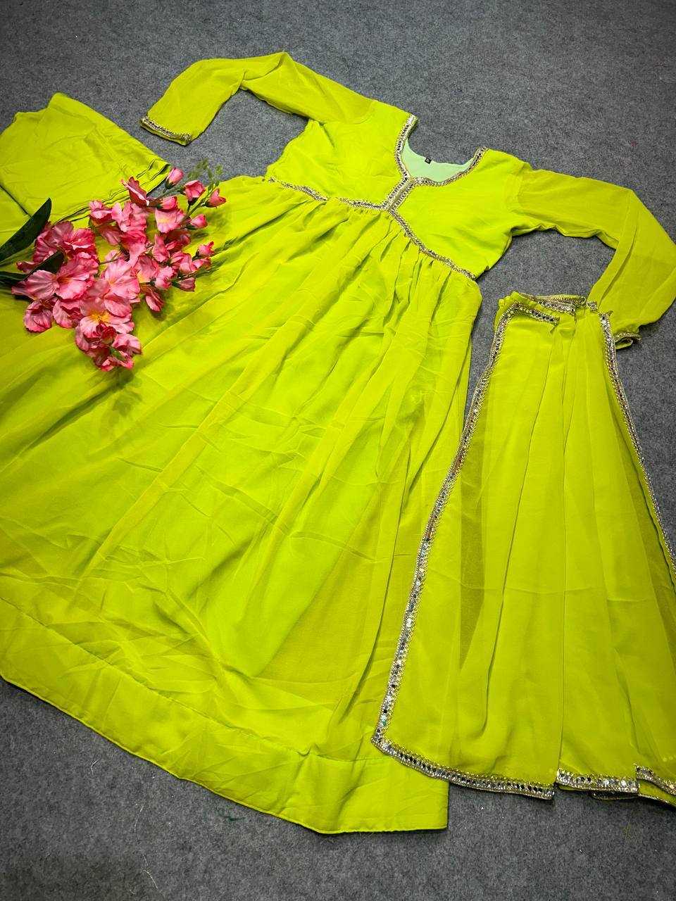 YNF Wholesale Georgette Fancy Gowns KESH526 G36 | Surat Manufacturer