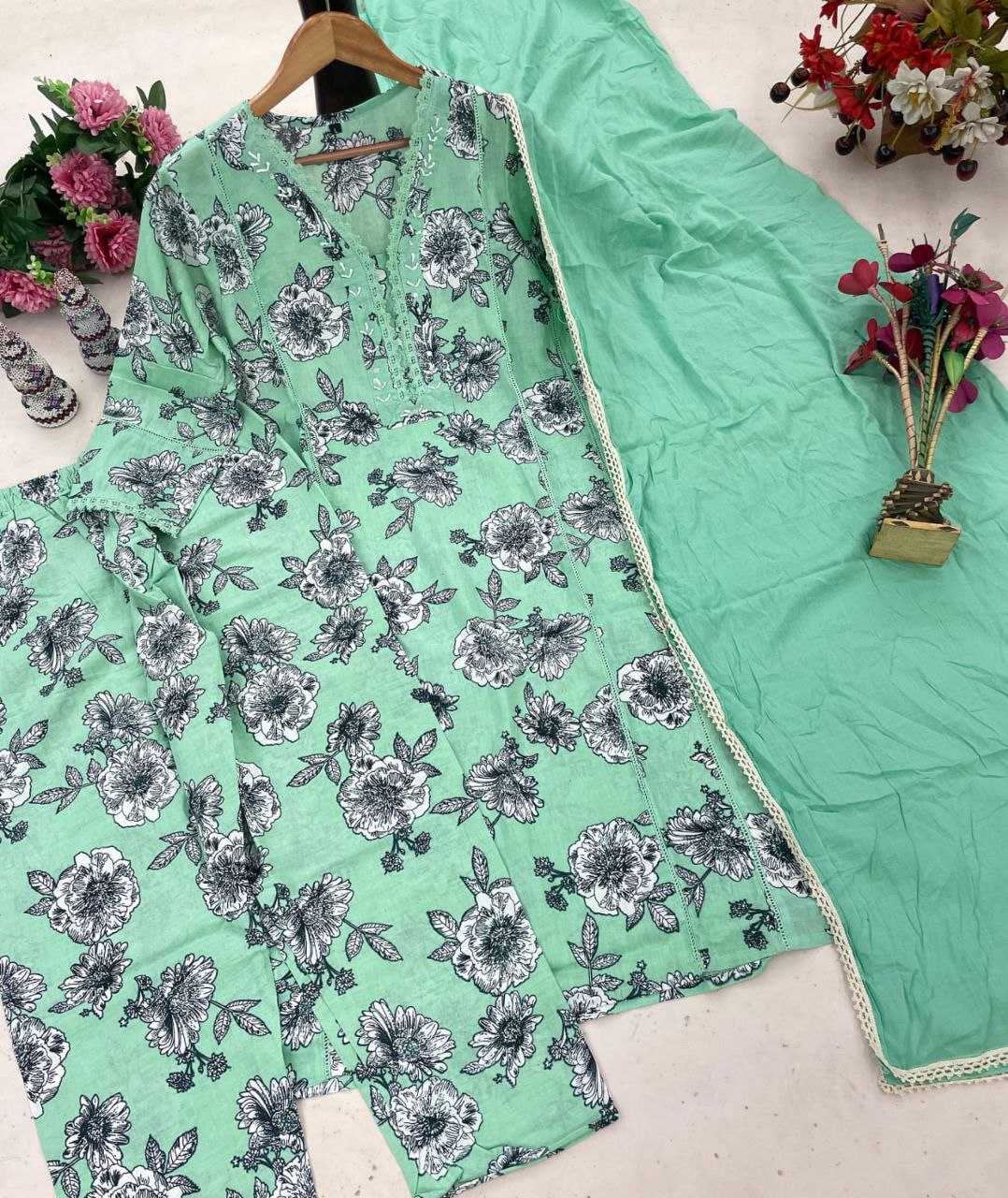 YNF Wholesale Georgette Embroidery Suits KESH536 SET | Surat Manufacturer