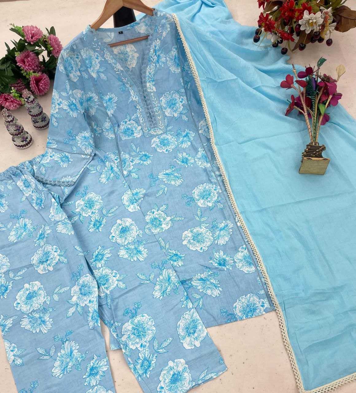 YNF Wholesale Georgette Embroidery Suits KESH536 SET | Surat Manufacturer