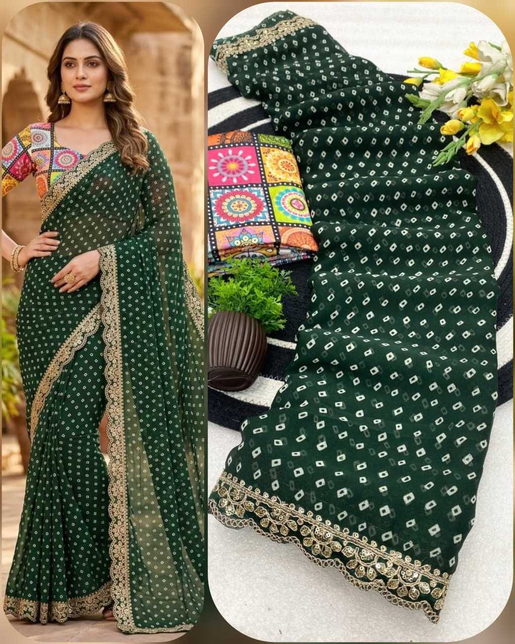 YNF Wholesale Georgette Printed Sarees KESH554 SOMYA | Surat Manufacturer