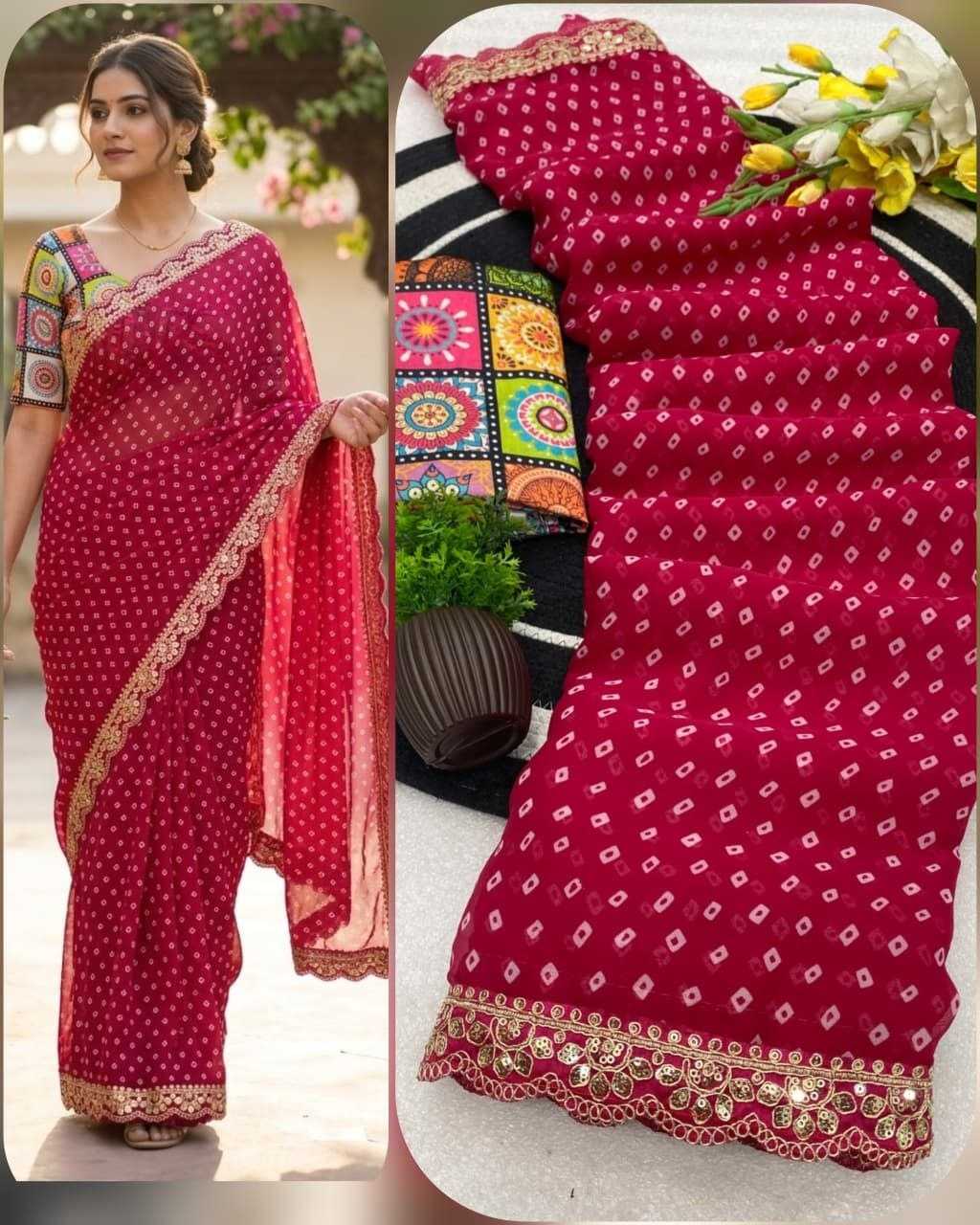 YNF Wholesale Georgette Printed Sarees KESH554 SOMYA | Surat Manufacturer