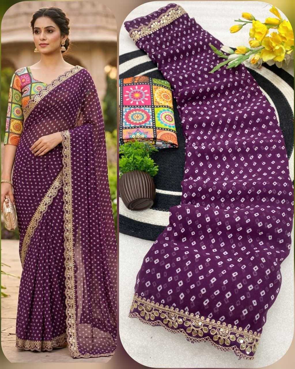 YNF Wholesale Georgette Printed Sarees KESH554 SOMYA | Surat Manufacturer