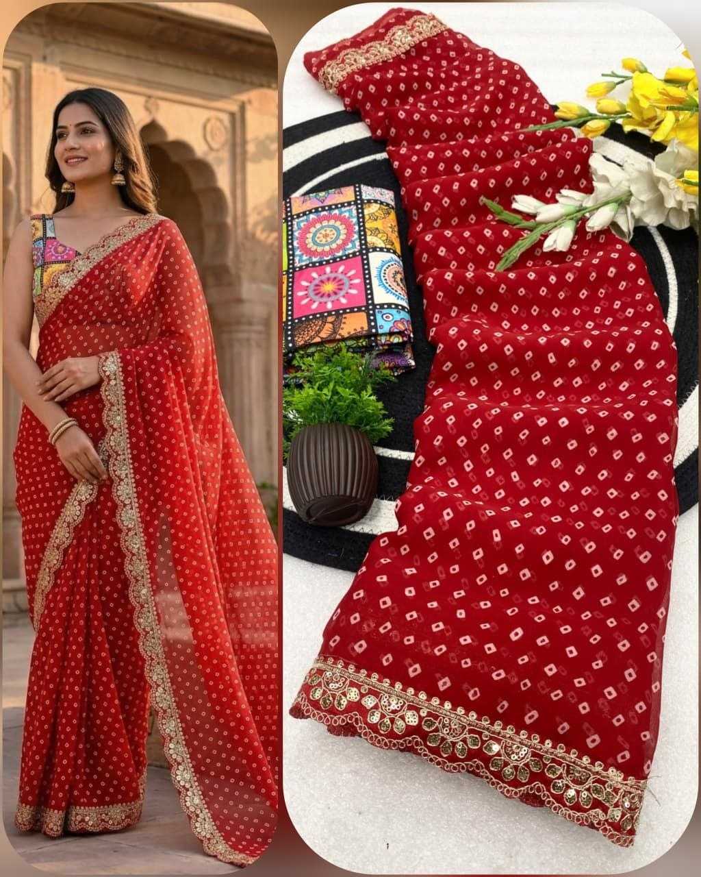 YNF Wholesale Georgette Printed Sarees KESH554 SOMYA | Surat Manufacturer