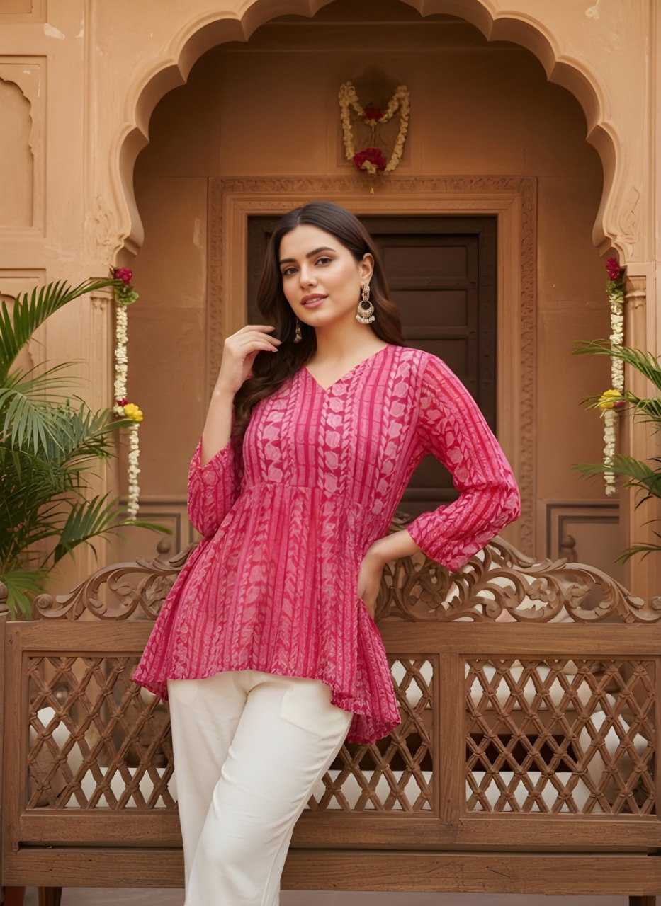 YNF Wholesale Georgette Tops KESH559 425 | Surat Manufacturer