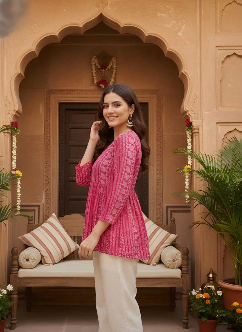 YNF Wholesale Georgette Tops KESH559 425 | Surat Manufacturer