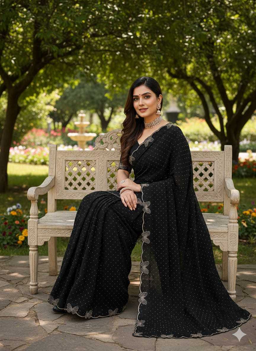 YNF Wholesale Georgette Designer Sarees KESH682 Ajmila | Surat Manufacturer