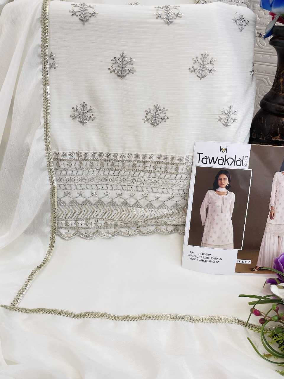 YNF Wholesale Heavy Chinnon Silk Semi Stitched Suits KESH745 1314 | Surat Manufacturer