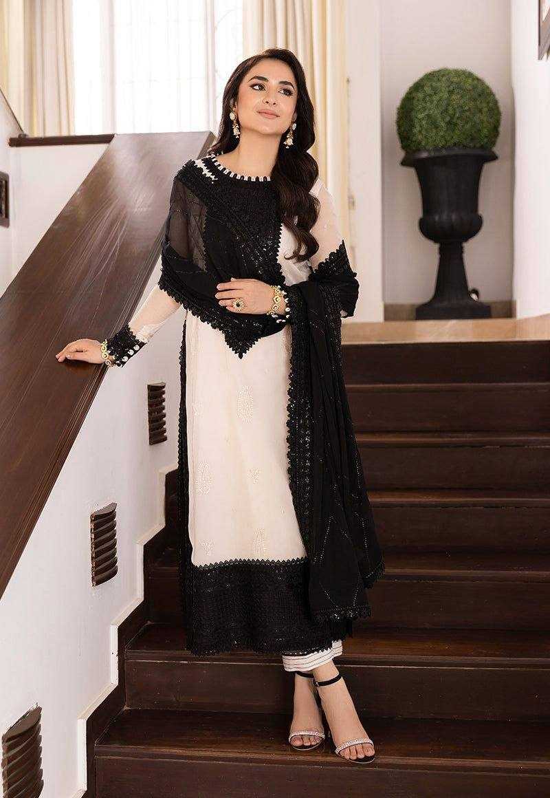 YNF Wholesale Heavy Crepe Georgette Suit RIN133 KD1593 | Surat Manufacturer