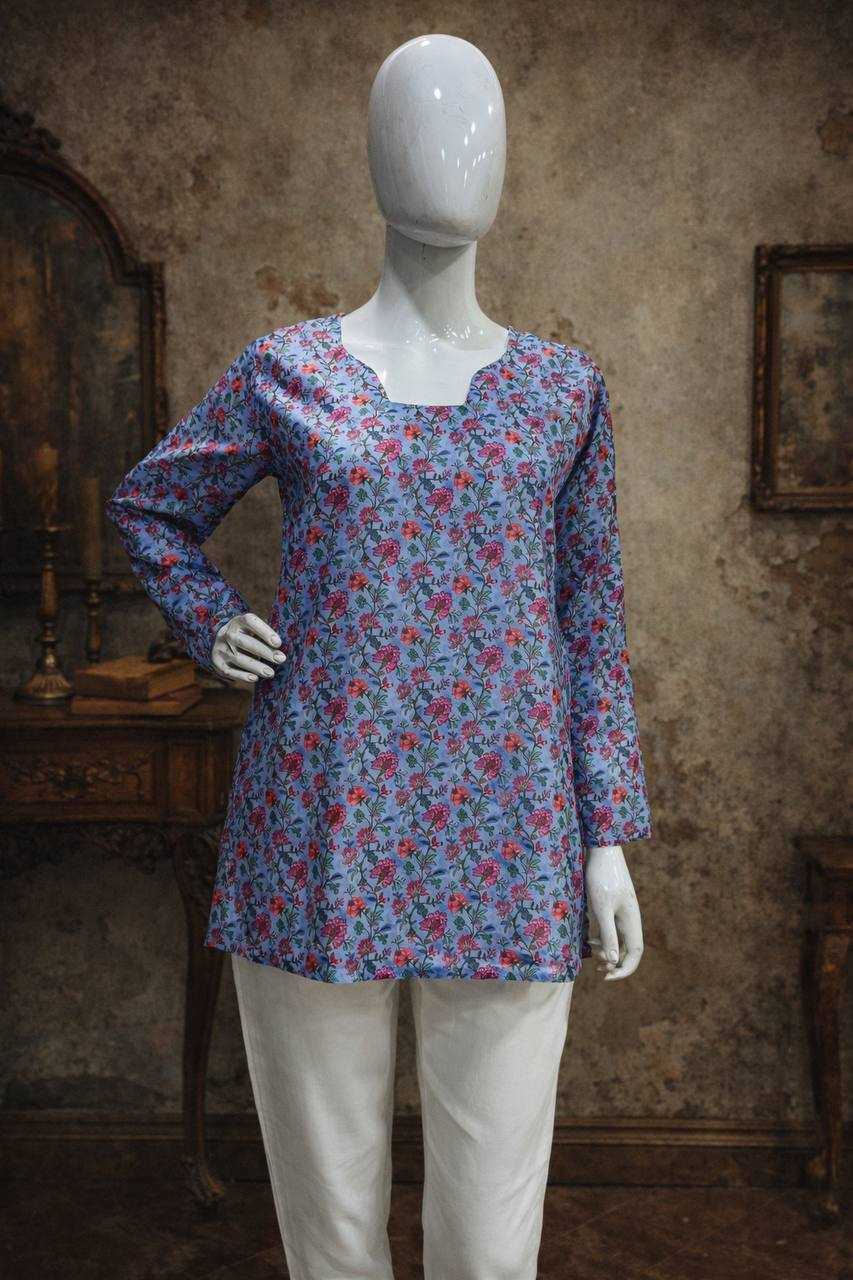 YNF Wholesale Heavy Maslin Cotton Casual Kurtis RIN227 RJ-15 | Surat Manufacturer
