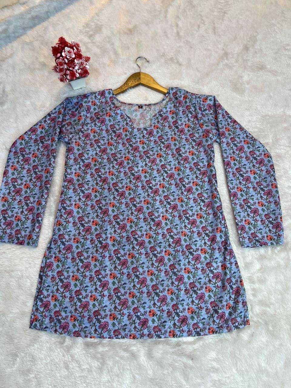 YNF Wholesale Heavy Maslin Cotton Casual Kurtis RIN227 RJ-15 | Surat Manufacturer