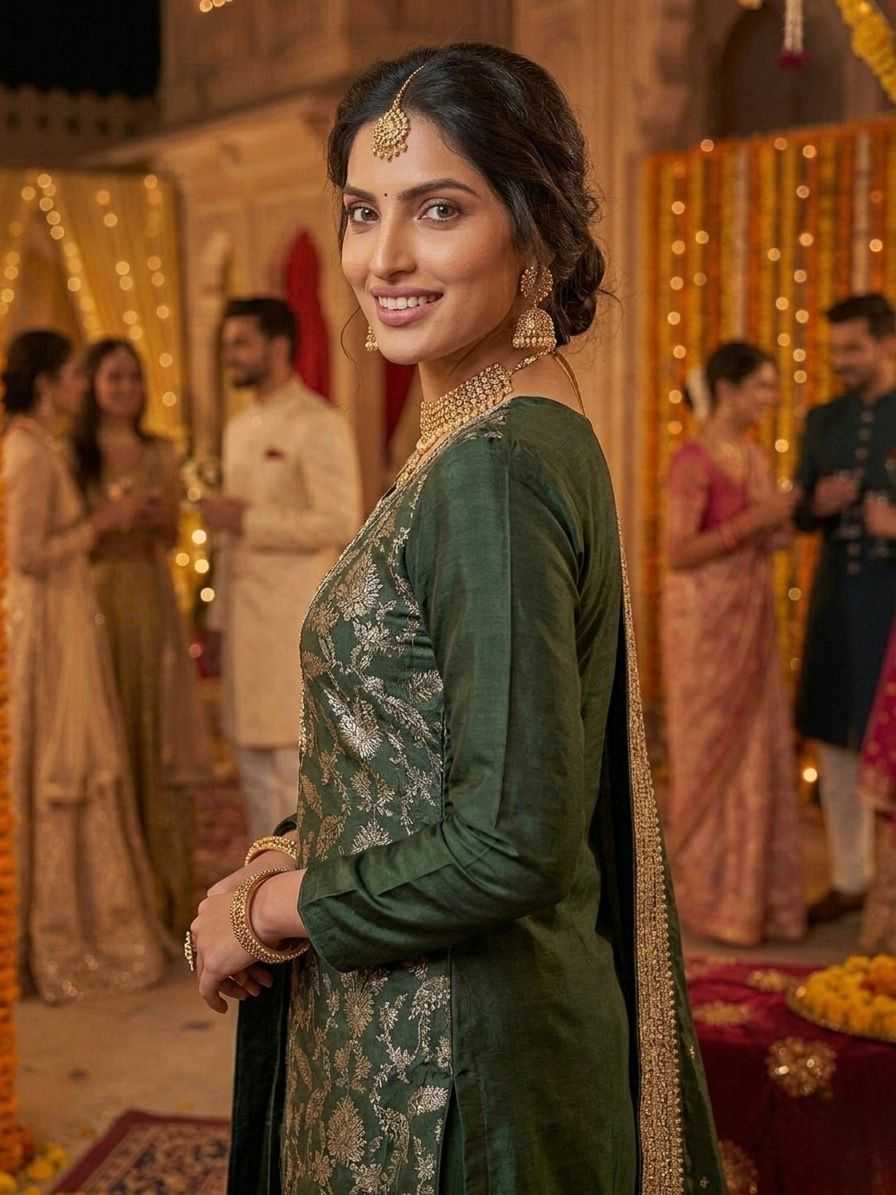 YNF Wholesale Jacquard Semi Stitched Suits KESH745 1306-08 | Surat Manufacturer
